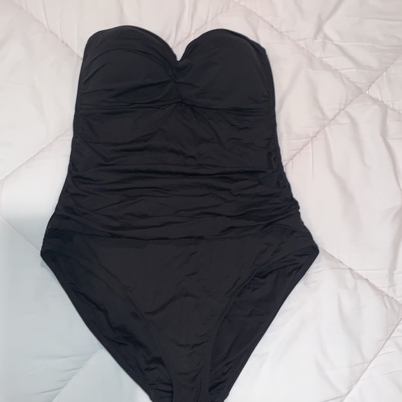 Anne Cole bandeau black bathing suit - Picture 5 of 5